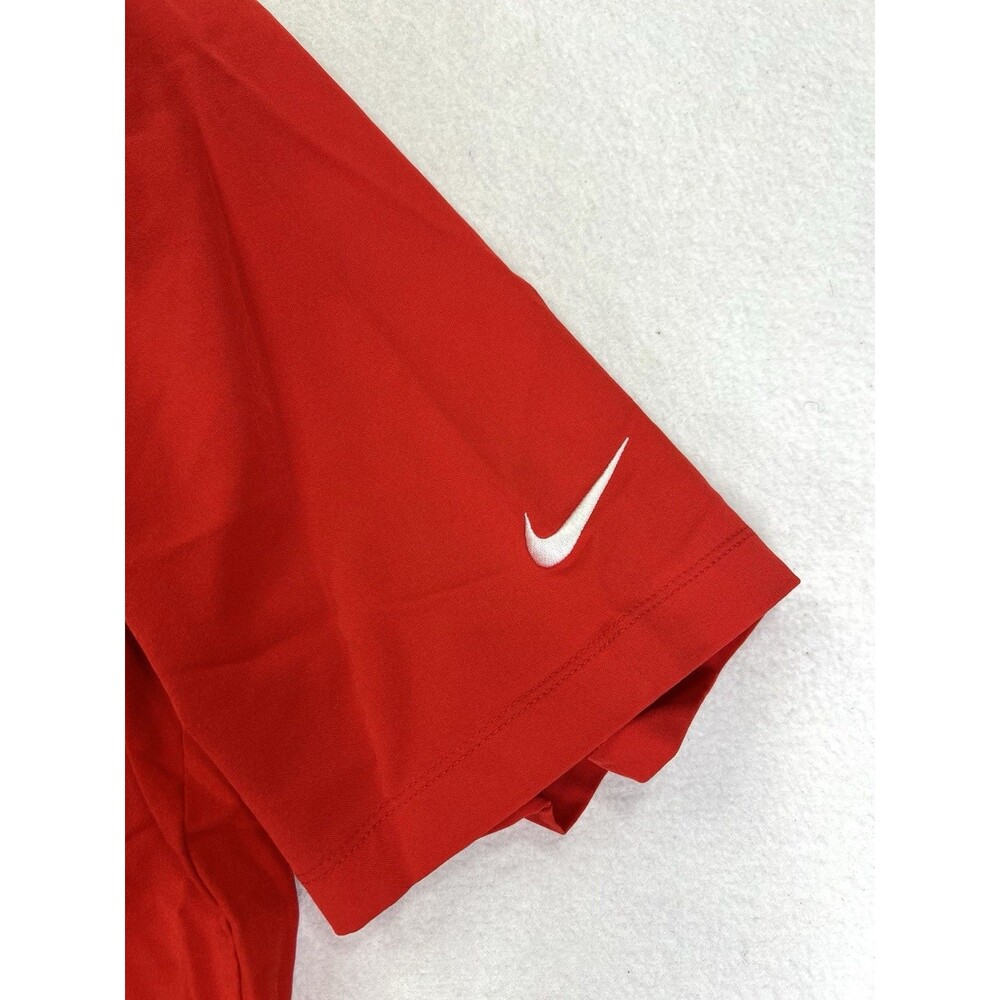 Nike Kansas City Chiefs NFL Dri-Fit Red On-Field Football Polo Shirt Mens XL - Picture 6 of 12